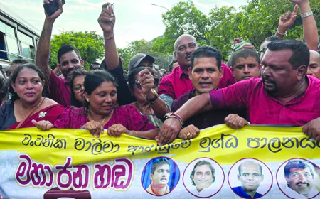 නුගේගොඩ රැළියට කලුතරින් කැපී පෙනෙන සහභාගිත්වයක්...