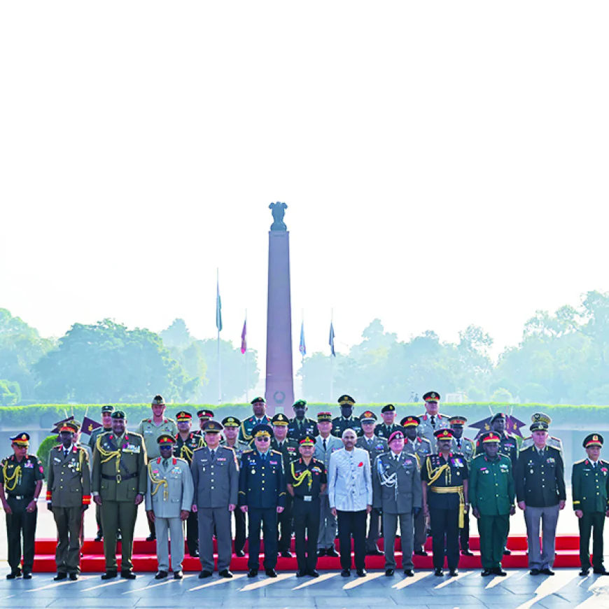 එක්සත් ජාතීන්ගේ හමුදා දායකත්ව රටවල ප්‍රධානීන්ගේ ඓතිහාසික නවදිල්ලි සමුළුව