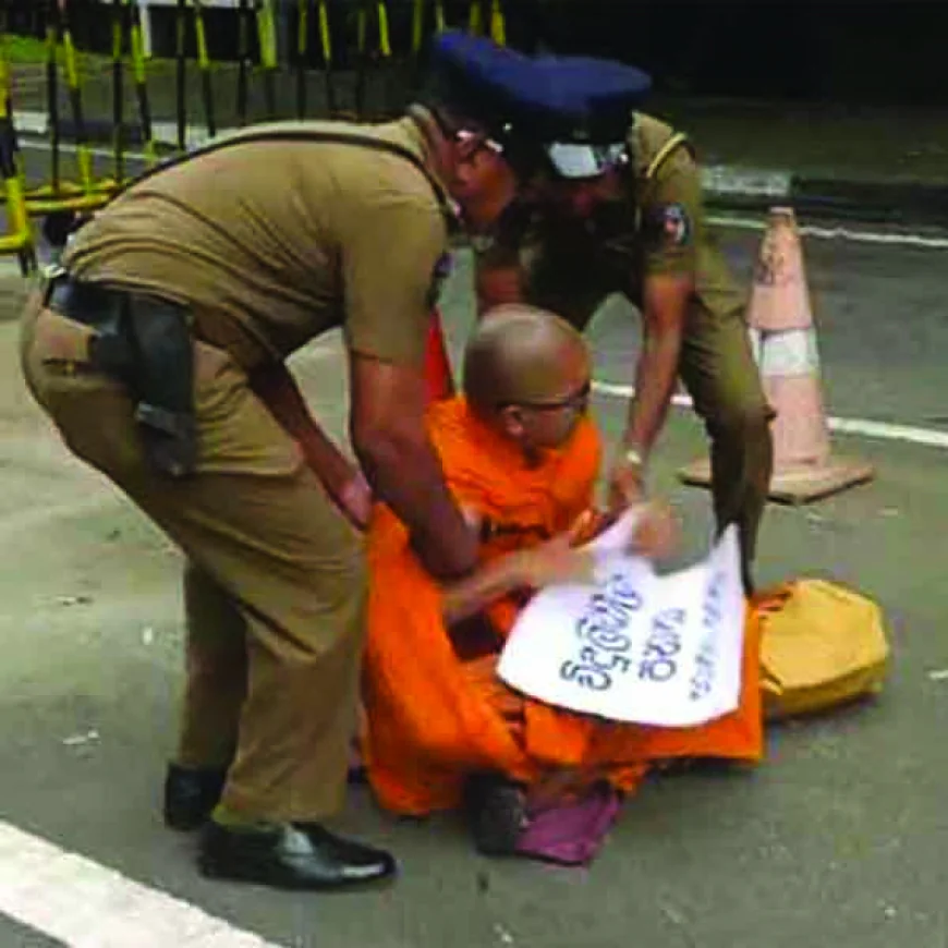 කස්සප හිමිට ඇපදෙන්න  නීතිපති එකගයි - පොලීසිය විරුද්ධයි...