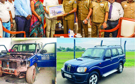 ශ්‍රී ලංකා පොලිසිය සතු   භාවිතයෙන් ඉවත් කර ඇති මහින්ද්‍ර Scorpio රථ   අලුත්වැඩියා කරදීමට   අයිඩියල් මෝටර්ස් ඉදිරිපත් වෙයි.