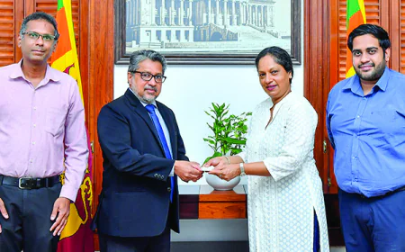 ‘Rebuilding Sri Lanka’ අරමුදලට Symphony Orchestra of Sri Lanka  වෙතින් මූල්‍යමය පරිත්‍යාගයක්