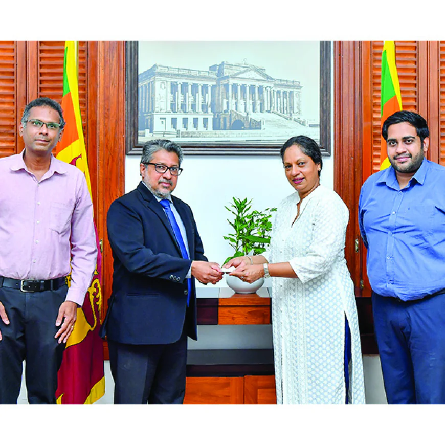 ‘Rebuilding Sri Lanka’ අරමුදලට Symphony Orchestra of Sri Lanka  වෙතින් මූල්‍යමය පරිත්‍යාගයක්