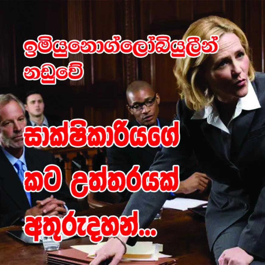 සාක්ෂිකාරියගේ  කට උත්තරයක් අතුරුදහන්...