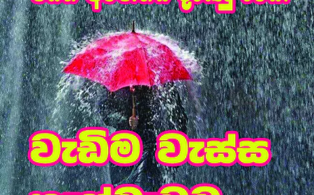 පීඩන අවපාතය දරුණු වෙයි.   දිස්ත්‍රික්ක 8කට රතු නිවේදන.  ප්‍රධාන ජලාශ 16ක් වාන් දමයි