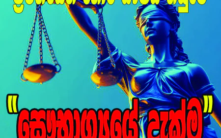 “සෞභාග්‍යයේ දැක්ම” මිහිපිට යථාර්ථයක් වීද..?