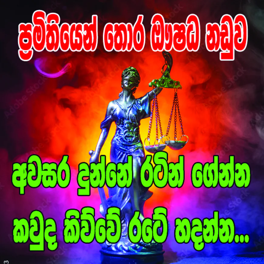 අවසර දුන්නේ ඖෂධ රටින් ගෙන්වන්න..  ලංකාවේ නිපදවන්න නොවේ...