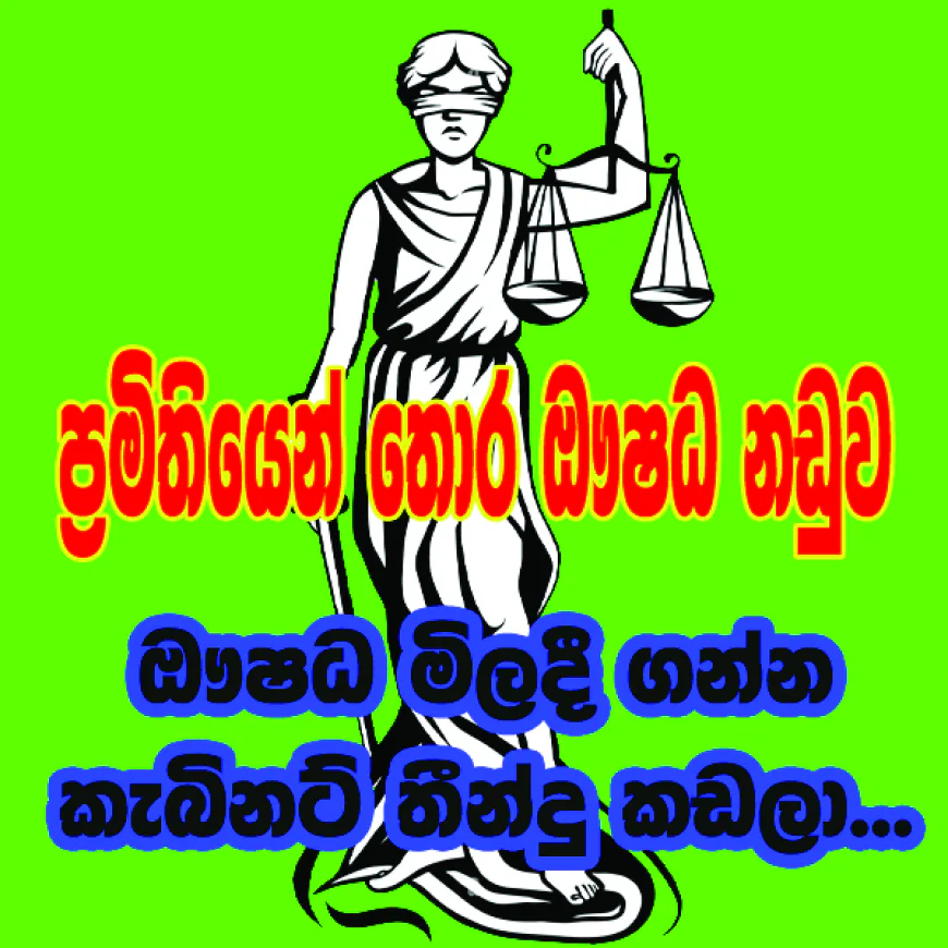 කැබිනට් නියෝග කඩකර ඖෂධ මිලදී ගන්න  ප්‍රසම්පාදන කමිටුවට බලයක් තිබුණාද?