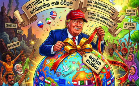 ට්‍රම්ප්ගෙන් ලොවට   උපන්දින තෑග්ගක්...