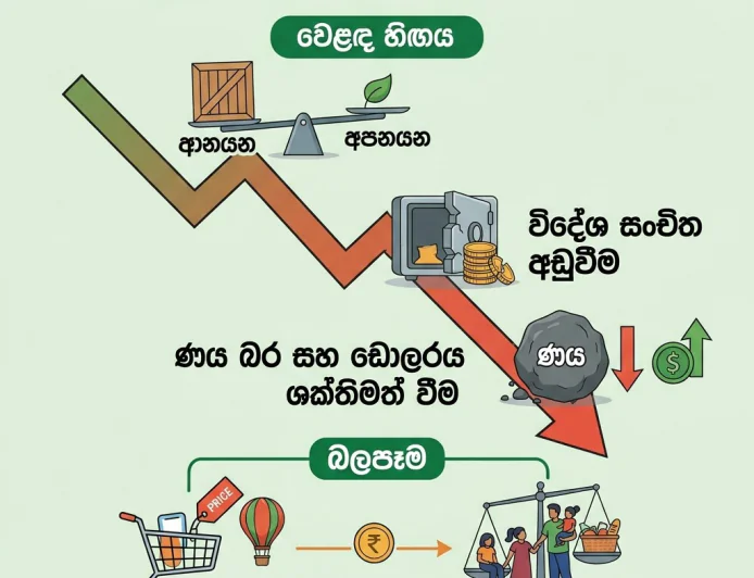 රුපියල දුර්වල වන්නේ ඇයි?