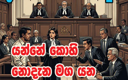 යන්නේ කොහි  නොදැන මග යන  රාජ්‍ය නිලධාරීන්...