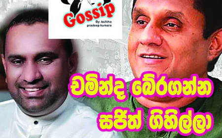 චමින්ද බේරගන්න  සජිත් ගිහිල්ලා   වෙච්චි දෙයක්...