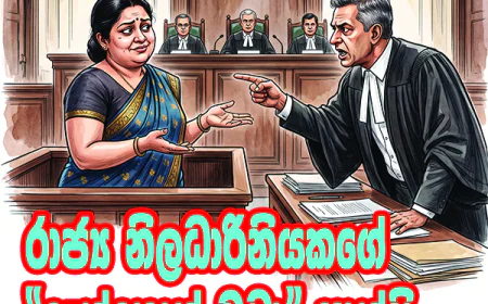 රාජ්‍ය නිලධාරිනියකගේ  “දැක්කොත් බුවා” සාක්ෂි...