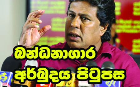බන්ධනාගාර අර්බුදය පිටුපස කුමන්ත්‍රණ නෑ…