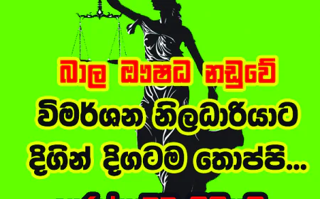බාල ඖෂධ නඩුවේ විමර්ශන නිලධාරියාට දිගින් දිගටම තොප්පි...
